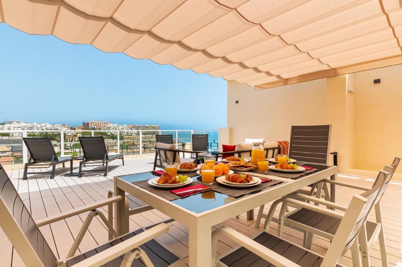 Crystalline View'S Of Carihuela - 3 Bedrooms Penthouse Торемолинос Екстериор снимка