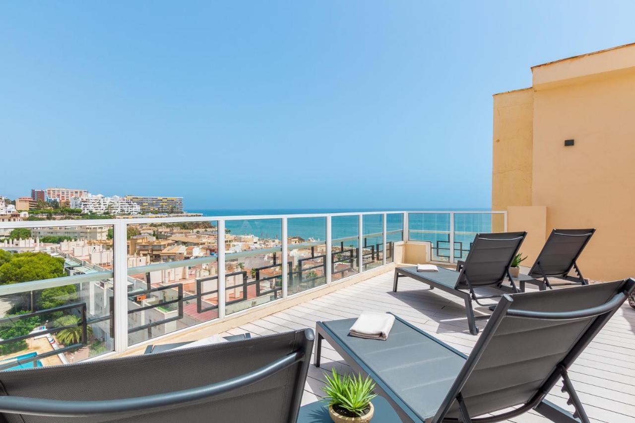 Crystalline View'S Of Carihuela - 3 Bedrooms Penthouse Торемолинос Екстериор снимка